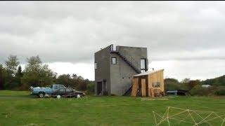 Inside Simon Unger's Cornell cube house -- OffBeat Spaces Video