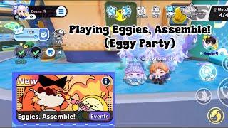 Playing Eggies, Assemble! ( Eggy Party )