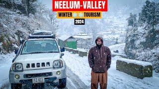 NEELUM VALLEY TOURGUIDE: Snowfall Edition | Azad Kashmir Tour | Latest Road Condition