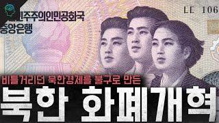 비틀거리던 북한 경제를 불구로 만든 북한의 삽질 '북한 화폐개혁'