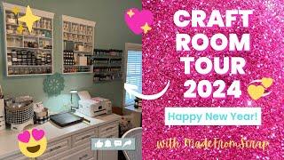 Craft Room Tour 2024 | MadeFromScrap