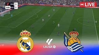  LIVE : Real Madrid vs Real Sociedad - Spain La Liga 24/25 | Full Match | Pes 21