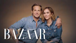 Kristen Wiig & Josh Lucas Test How Well They Know Each Other | All About Me | Harper's BAZAAR
