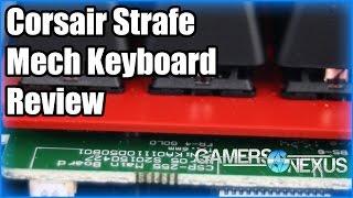 Corsair Strafe Gaming Mechanical Keyboard Review - MX Red