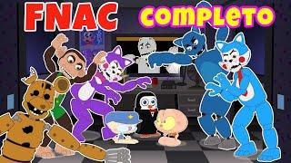 Mongo e Drongo em Five Nights At Candy's Completo - todas as 6 noites de FNAC em desenho animado