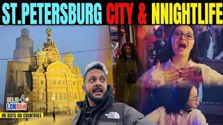 The Gateway To Europe!! St. Petersburg Russia  (Ep : 56)| India To London Road Trip