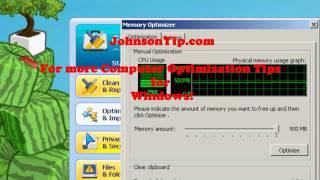 Glary Utilities Memory optimizer lowers Windows RAM usage