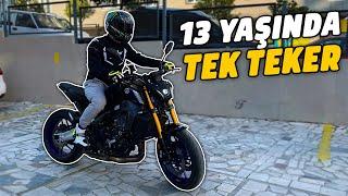 13 YAŞINDA MT-09 SP KULLANAN ÇOCUK - MT -09 MOTOVLOG