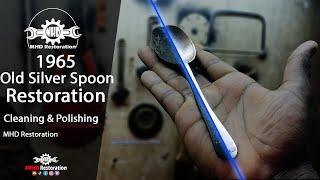 1965 Old Silver Spoon Restoration Polishing repair MHD Restoration