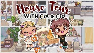 HOUSE TOUR WITH CIA CIO & REVIEW 3 PAKET NATURAL CHIC ! AVATAR WORLD | PAZU !