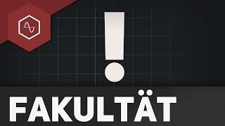 Fakultät – Grundlagen und Rechenregeln