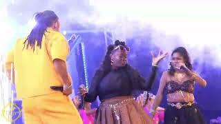 Drupatee & Machel Montano Joined by Lady Lava on Stage at Mega