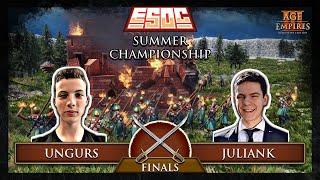 Ungurs vs JulianK | ESOC Summer Championship | The Finals