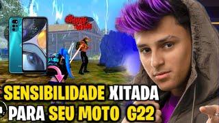 SAIU! MELHOR SENSIBILIDADE E DPI MOTO G22 NOVA ATUALIZAÇÃO FREE FIRE 2024