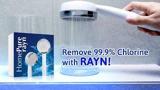 STOP SHOWERING IN CHLORINE! QNET HomePure Rayn Energised Showerhead & Filter to the Rescue!