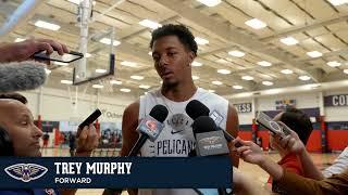 Trey Murphy III on contract extension, his injury | New Orleans Pelicans