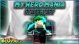 NEW MHA GAME! FIRST IMPRESSIONS | My Hero Mania (ROBLOX)