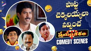 Swayamvaram Back To Back Comedy Scenes | Venu Thottempudi | Venu Madhav | MS Narayana | Trivikram