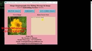 Image Steganography Using Python Source Code - Hiding Message In Image Using Python Source Code