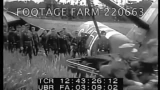 German Defense Against D-Day Invasion 220663-09 | Footage Farm