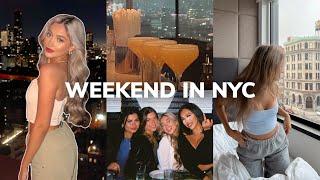 WEEKEND IN NYC: new friends, crashing guys night, getting my hair done & shopping in soho!!