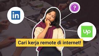 Cara cari lowongan kerja remote di internet