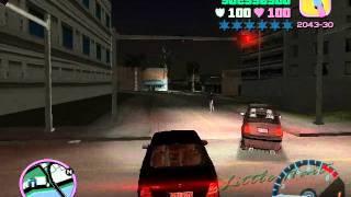 GTA Vice City Arrancon Mercedes Benz VS VW Jetta muy corto