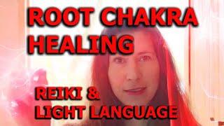 Light Language, Reiki & Crystals: Root Chakra Healing: Angels, Dragons, Ganesha, Gaia & Magdalena