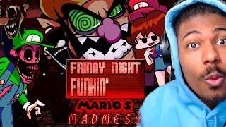 MARIO IS OUT FOR MY SOUL!!! | Friday Night Funkin [ Mario Madness Mod]