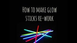 How to fix/Re-light your glow sticks!