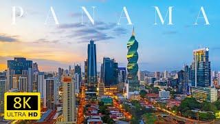 Panama City in 8K ULTRA HD 60FPS by Drone