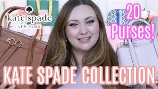 20+ BAGS!!! MY FULL KATE SPADE COLLECTION ... Purses, Shoes and more!