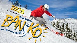 Best skiing in the Balkans (Bansko, Bulgaria 2025)