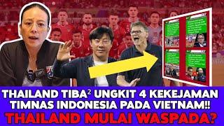 Thailand Tiba² Ungkit 4 Kekejaman Timnas Indonesia Pada Vietnam!! Thailand Mulai Waspadai Indonesia?