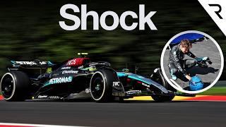 Hamilton’s shock Belgian GP win and Russell disqualification explained