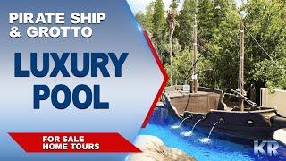 Luxury Pool Home In Lutz With Pirate Ship & Grotto! - The Kerin Group Keller Williams