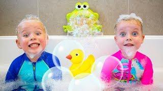 BATH SONG | Nursery Rhymes & Kids Songs Gaby and Alex