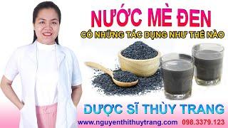 Uống nước mè đen có tác dụng gì? Uống nhiều có tốt không