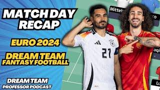 EURO 2024 TOP POINT SCORERS & TALKING POINTS | EURO 2024 SUN DREAM TEAM | FANTASY FOOTBALL
