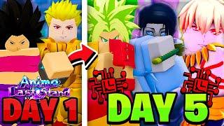 I Spent 5 DAYS Getting META OP Units In Anime Last Stand
