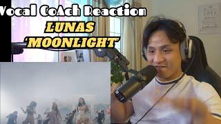 Vocal Coach Reacts | LUNAS ‘MOONLIGHT’ Official Mv.