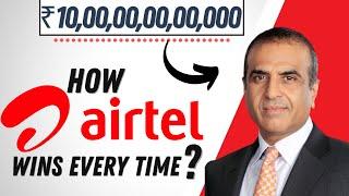 The Airtel Story - How Sunil Mittal Earned More than 1 Lakh Crore Rupees Of Wealth ! (Hindi)