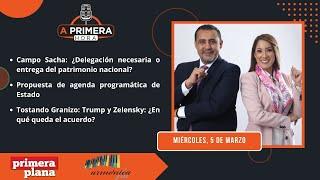 NOTICIERO A PRIMERA HORA 05 MARZO 2025