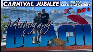 Carnival Jubilee at Mahogany Bay | We Spent The Day at Carnivals Private Mahogany Beach