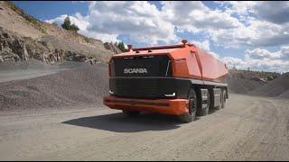 Scania AXL unmanned concept truck