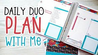 DAILY PLANNING WHEN YOU DON'T HAVE TIME  | Erin Condren Daily Duo | HanCanPlan