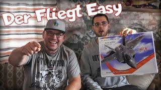 Billig RC Flugzeug FX Minator FX622 mit Johnny getestet