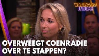 Overweegt Ingrid Coenradie over te stappen naar een andere politieke partij? | VANDAAG INSIDE