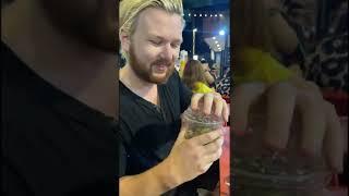 Eating LIVING SHRIMP in Thailand (Dancing Shrimp Salad) 