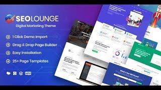 SEO Lounge Theme Installation and Demo Import Tutorial